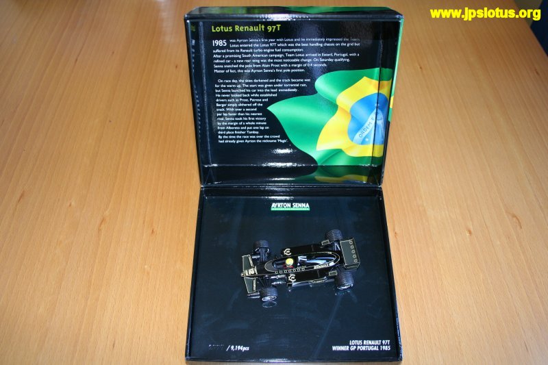 Senna, John Player Special Lotus 97T, 1985
